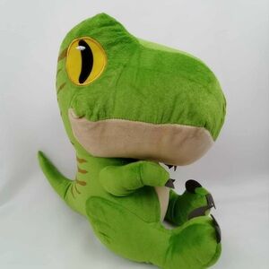 Jurassic Park Velociraptor Plush Green Dinosaur 14” Toy Factory
